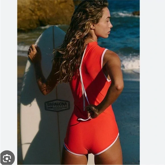 Free People Salt Gypsy Jade One-Piece Surf Suit - Picture 2 of 9